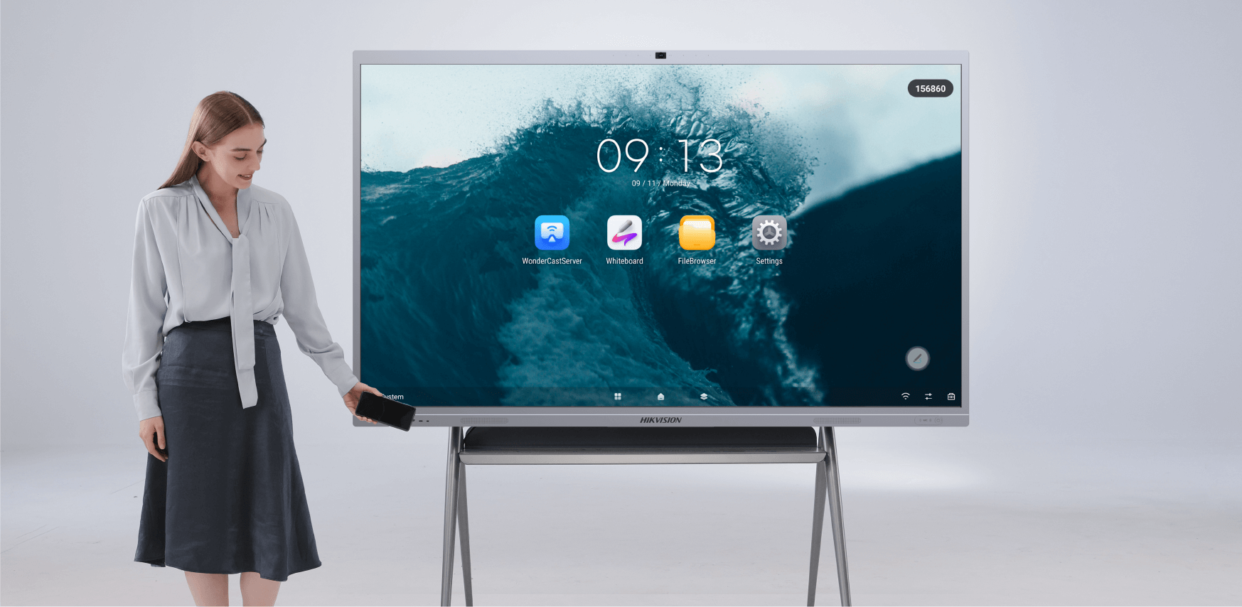 WONDERHUB Ultra serijos interaktyvūs ekranai